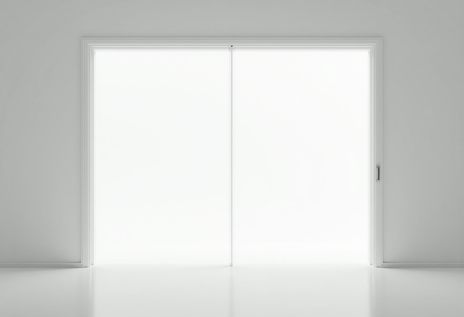 Slider, before the furniture